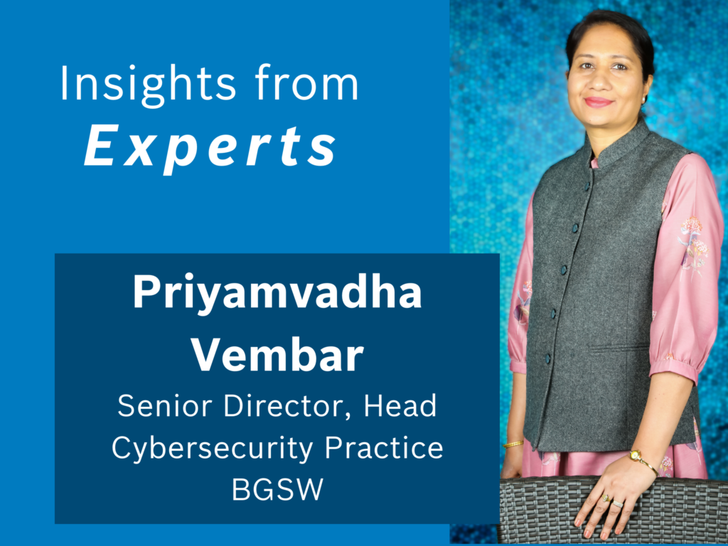 Priyamvadha Vembar Bosch Global Software Technologies Pvt Ltd - BGSW